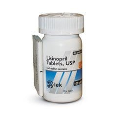 does lisinopril interfere with sleep