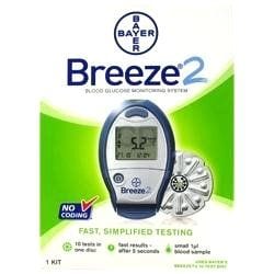 Ascensia Breeze2 Glucose Meter