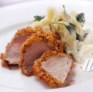 Pork Tenderloin with Roasted Garlic Mayonnaise