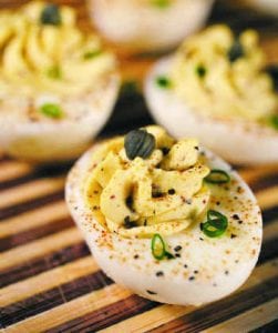 deviled eggs